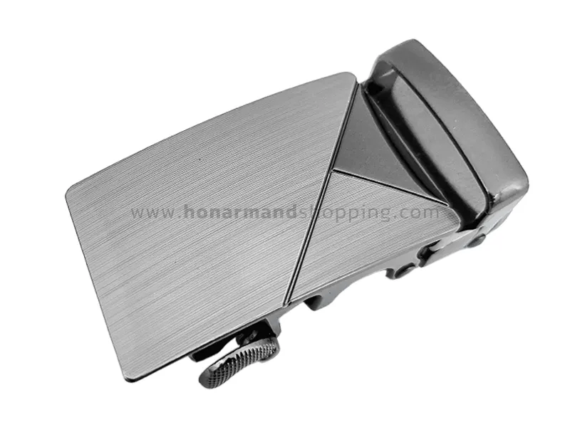 سگک کمربند ریلی اتوماتیک رنگ دودی سایز 3.5