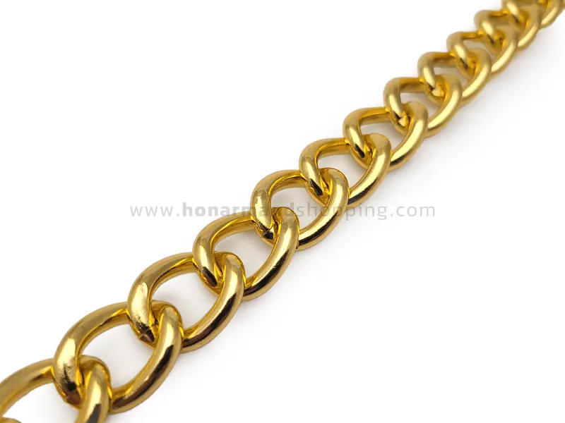 زنجیر کارتیه دانه درشت رنگ لایت (1 متری)