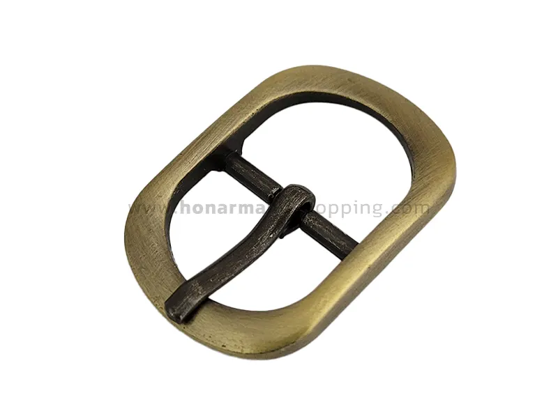 سگک بیضی سایز 1.5 رنگ زردقلم