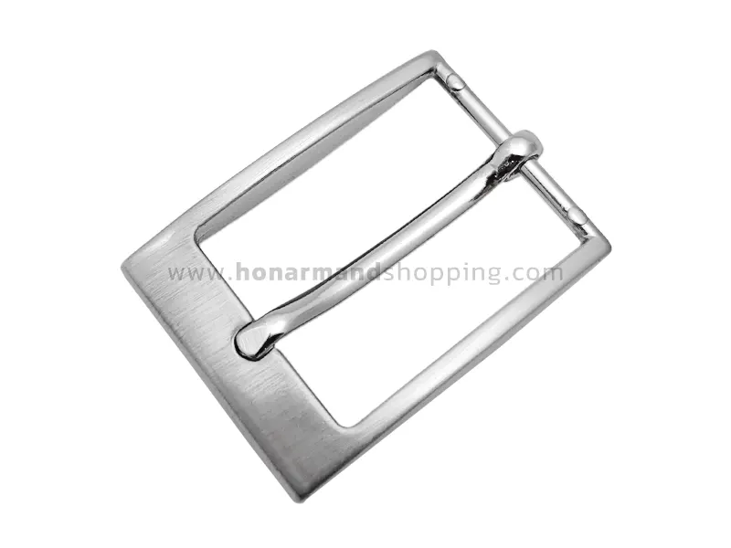 سگک کمربند زبانه دار خارجی سایز 3 رنگ نیکل