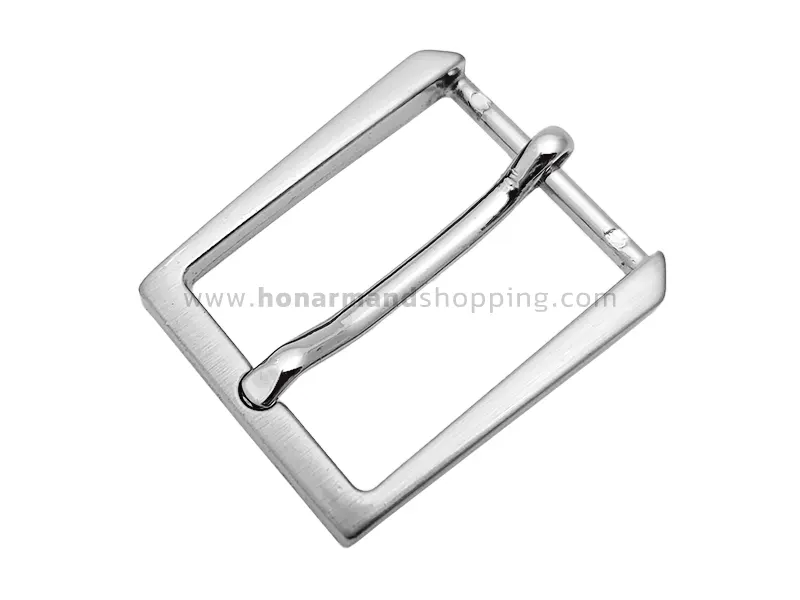 سگک کمربند زبانه دار خارجی سایز 3 رنگ نیکل