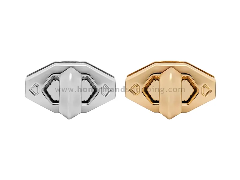 قفل کیف پیچکی لوزی