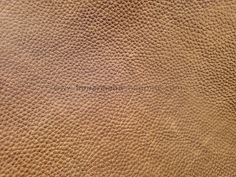 چرم گاوی طرح فلوتر رنگ گردویی