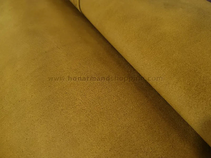 اشبالت طبیعی گاوی رنگ زرد خردلی