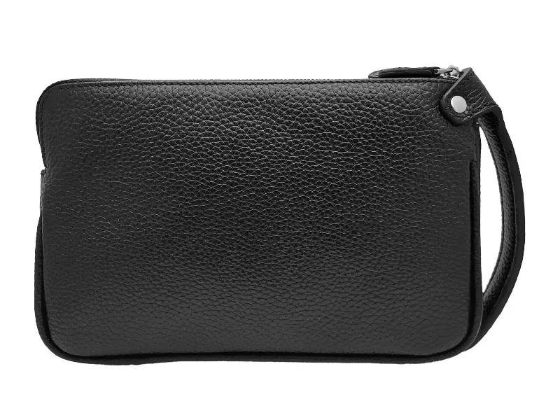 کیف پاسپورتی مردانه چرم طبیعی مدل دو زیپ