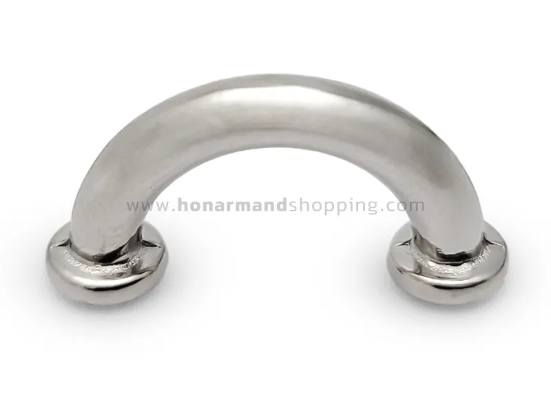 پل نیم گرد رنگ نیکل 2 سانت