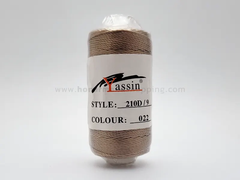 قرقره نخ ابریشم YASSIN رنگ ویزون (وارداتی)