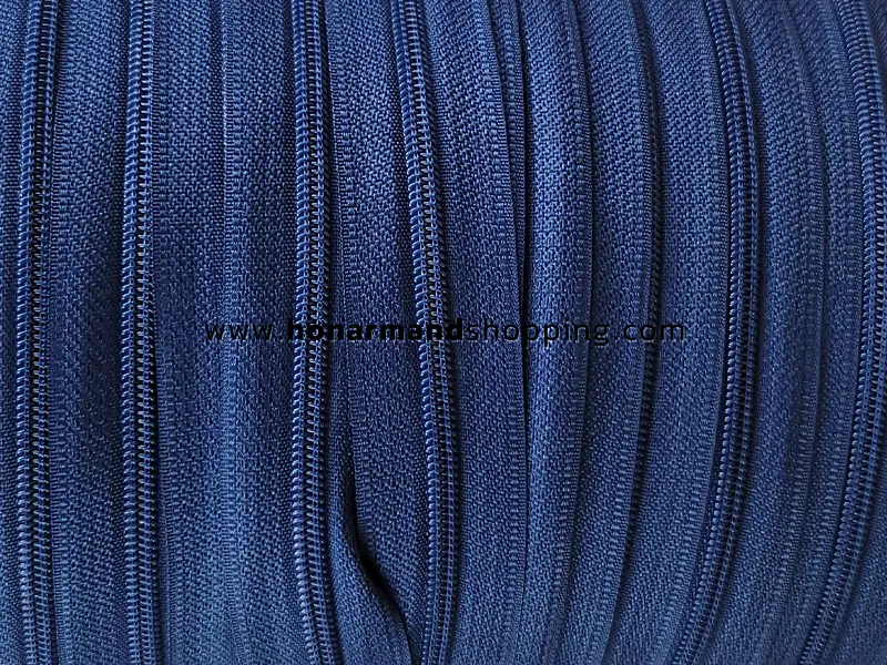 زیپ پلاستیکی شماره 3 رنگ سرمه ای