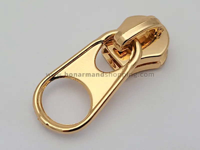 سرزیپ دنباله کوتاه رنگ لایت شماره 5 مناسب زیپ فلز