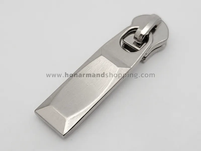 سرزیپ شماره 5 رنگ نیکل مناسب زیپ فلز