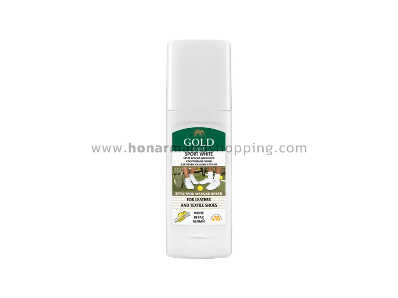 مایع سفید کننده کفش های اسپورت چرمی سفید گلد کر GOLD Care ترکیه (75 میل)