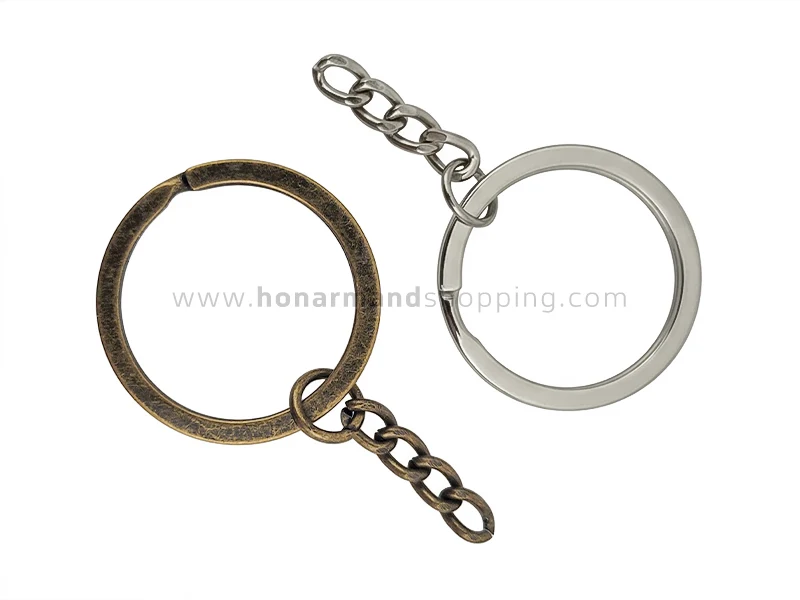 حلقه دولا جاسوئیچی مدل زنجیردار سایز 2.5