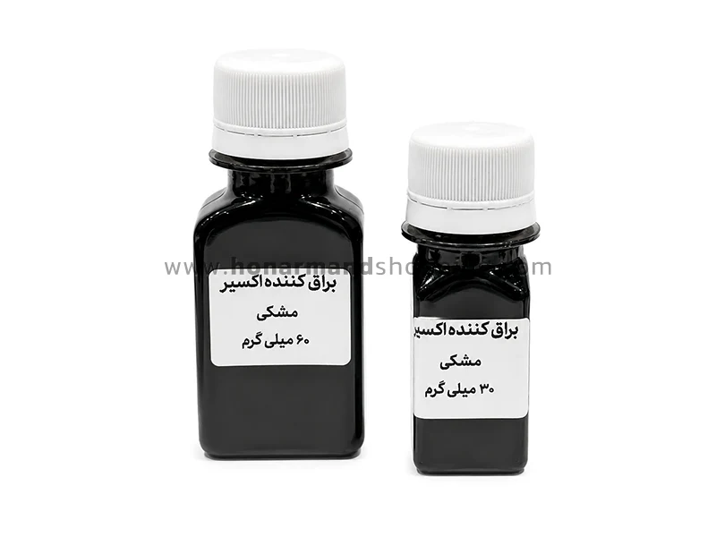 براق کننده چرم مشکی اکسیر