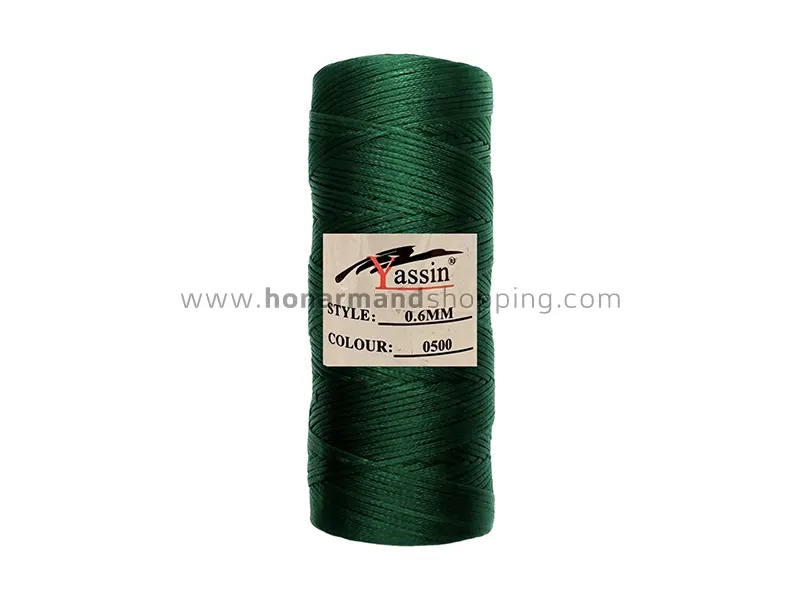 دوک نخ YASSIN رنگ سبز (وارداتی) کد 0500