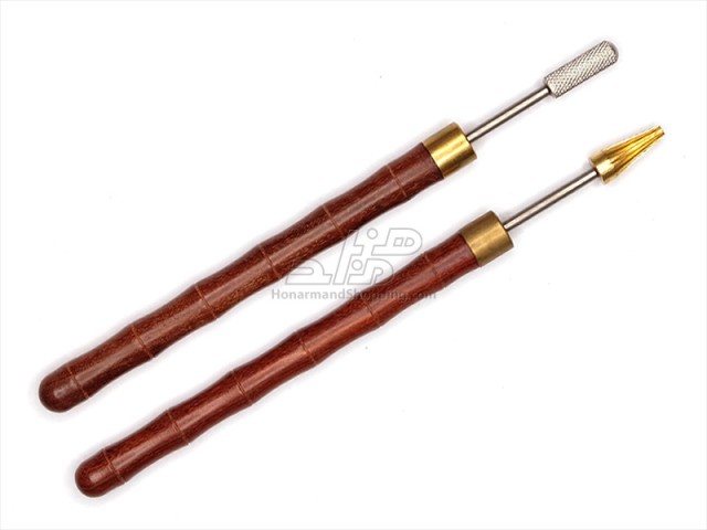 غلتک رنگ دسته چوب آبنوس