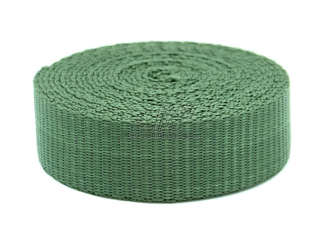 بند برزنتی زیتونی عرض 2.5 سانت