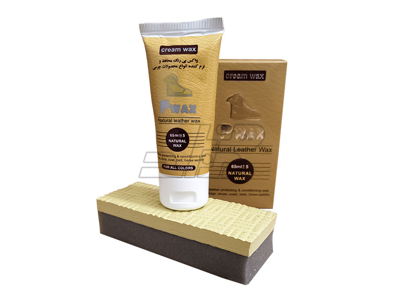 پی واکس pwax چرم بی رنگ