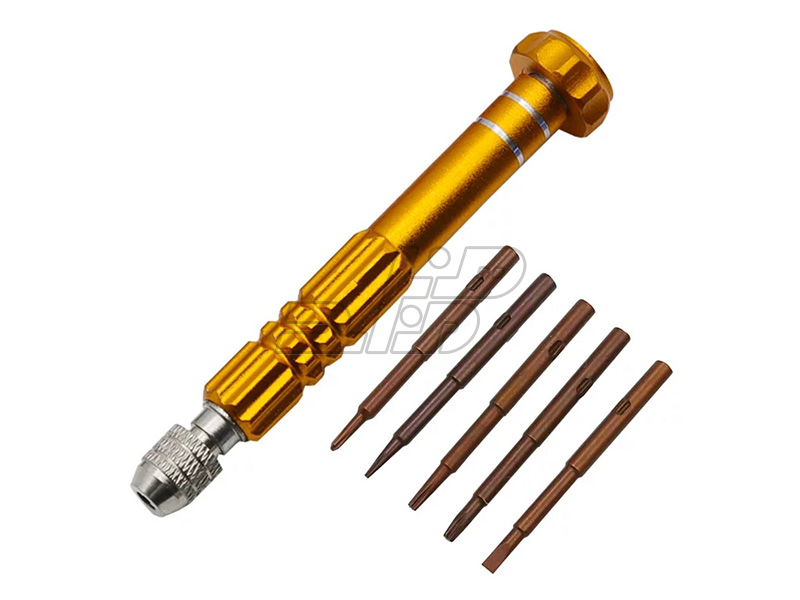 پیچ گوشتی ساعتی 5 سر