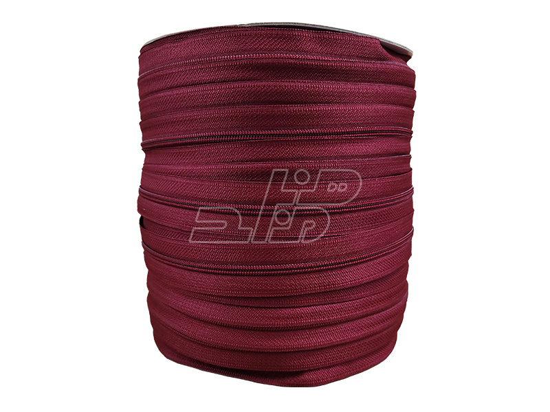 زیپ پلاستیکی شماره 5 فوق سنگین رنگ زرشکی