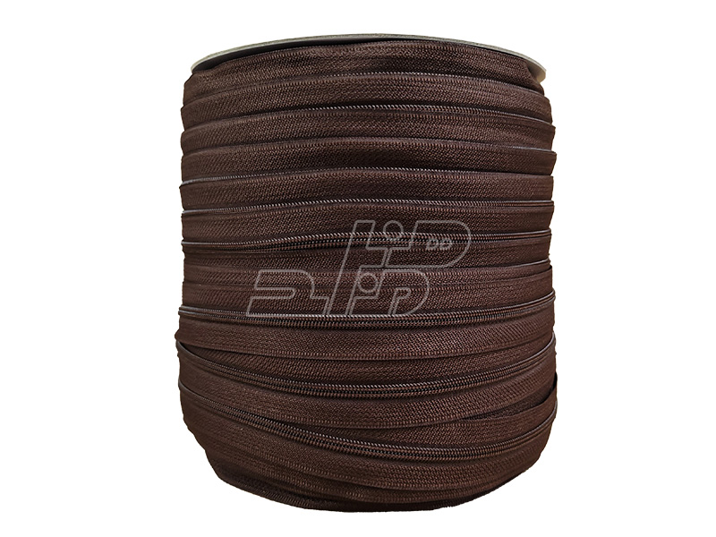 زیپ پلاستیکی شماره 5 فوق سنگین رنگ قهوه ای