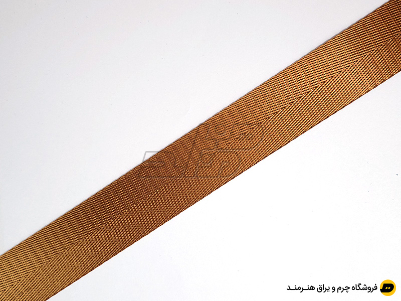 بند برزنت ساتن خارجی رنگ عسلی