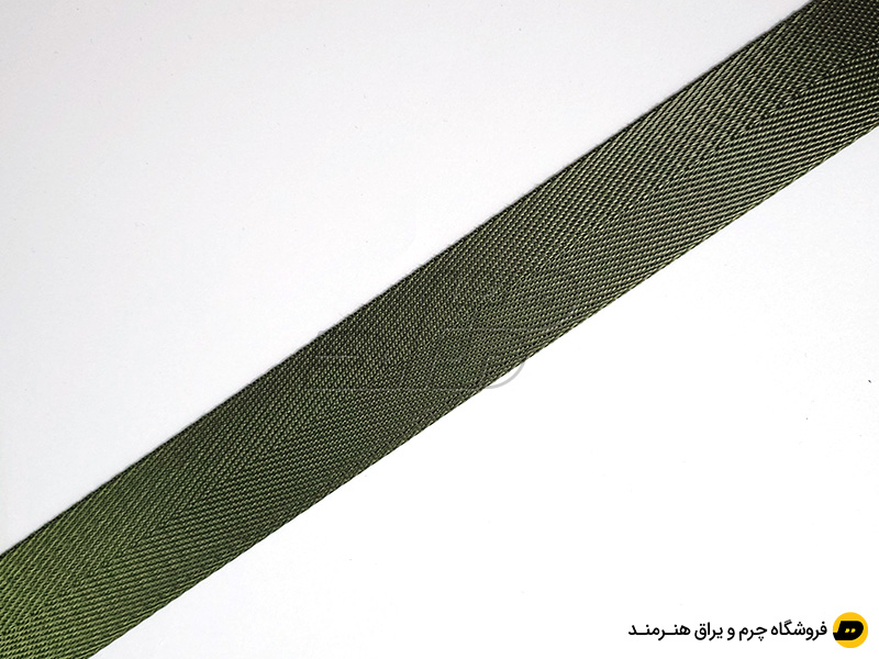 بند برزنت ساتن خارجی رنگ زیتونی