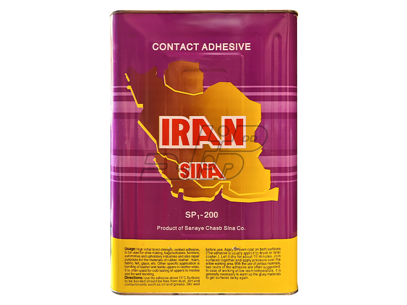 چسب صنعتی سینا مدل ایران (بنفش) حلب 13 کیلویی