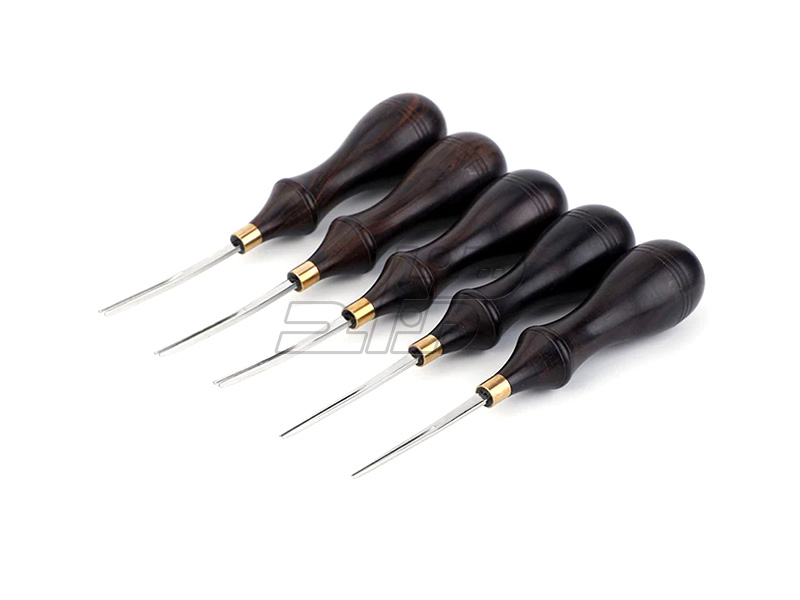 لبه گرد کن چرم دسته آبنوس