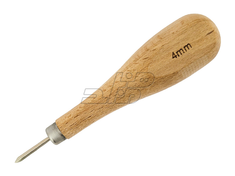 درفش اریب دسته چوبی 4mm