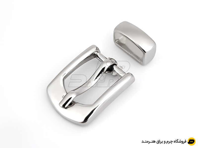 سگک دستبندی پل دار سایز 1.2 رنگ نیکل