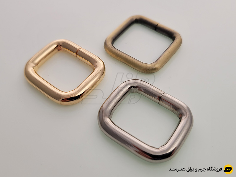 حلقه مستطیل مفتول سایز 2.5 ضخامت 5 میل