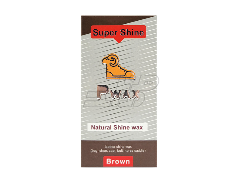 پی واکس pwax چرم رنگ قهوه ای