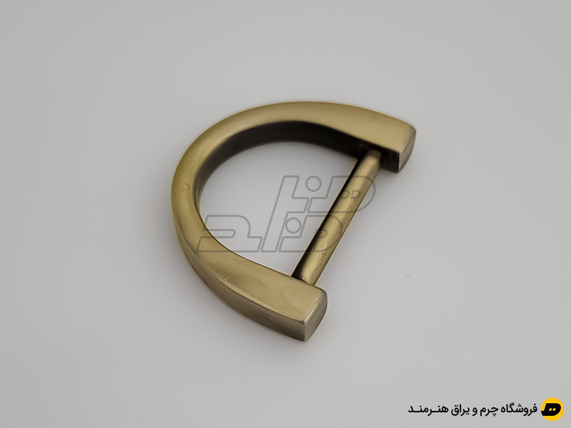 نیم حلقه تخت سایز 2.5 رنگ زردقلم