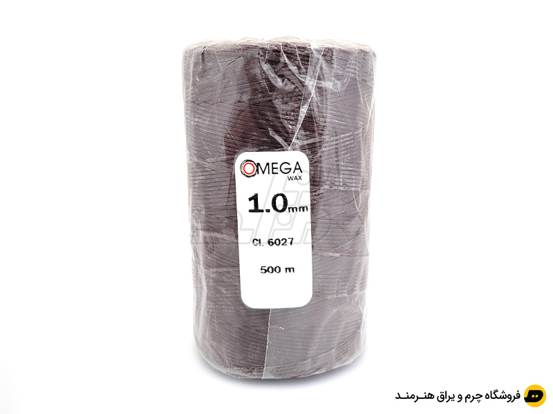 دوک نخ موم دار OMEGA سایز 1  کد 6027