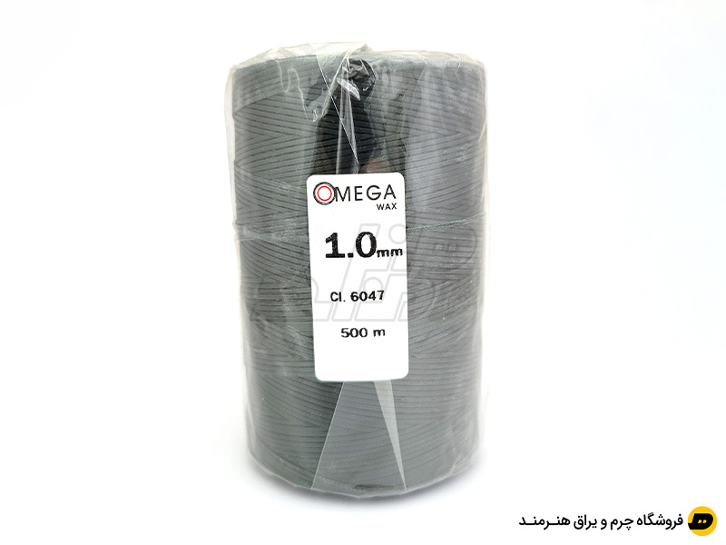 دوک نخ موم دار OMEGA سایز 1  کد 6047