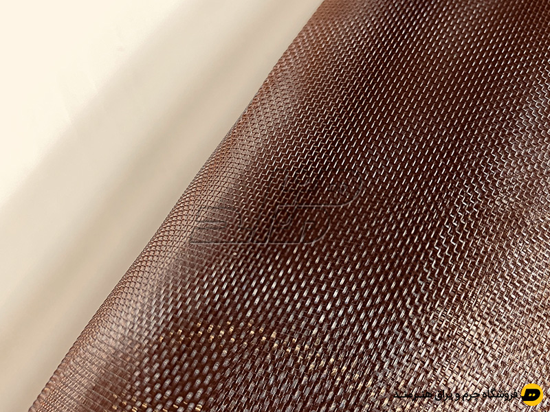 توری ضخیم رنگ قهوه ای