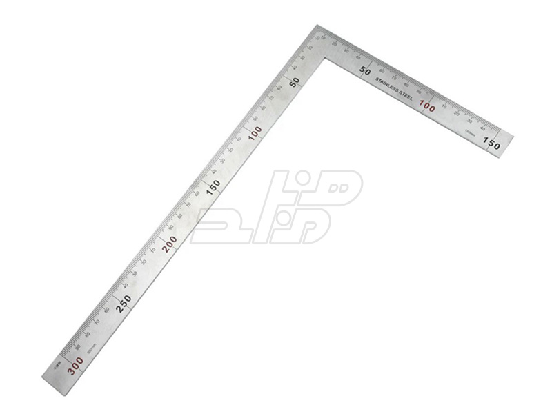 خط کش L فلزی تمام استیل ضخیم سایز 20x50