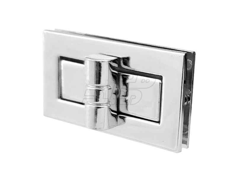 قفل پیچک مستطیل سایز بزرگ رنگ نیکل