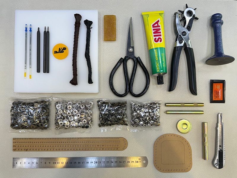 پک 24 عددی چرم دوزی سری پیشرفته