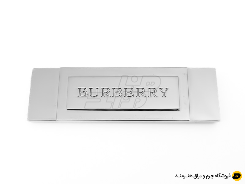 مارک کمربندی کیف BURBERRY رنگ نیکل