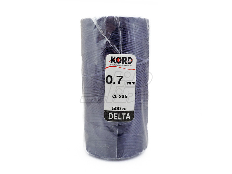 دوک نخ موم دار کورد (KORD) سایز 0.7 رنگ سرمه ای کد 235
