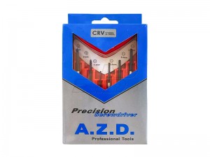 پیچ گوشتی ساعتی A.Z.D ست 6 عددی