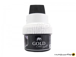 واکس چرم Gold Care رنگ مشکی