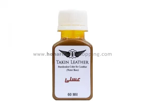 رنگ چرم تکین عسلی 60 میل