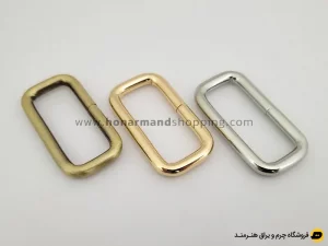 حلقه مستطیل مفتول سایز 3.7 ضخامت 5 میل