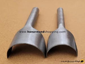 سنبه نیم گرد چرم مجموعه 2 عددی سایز 35 و 45