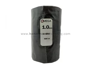 دوک نخ موم دار امگا (OMEGA) سایز 1 رنگ مشکی کد 6001