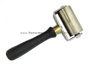 غلتک چسب و پرس دسته چوبی ایرانی سایز متوسط