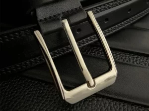 کمربند چرم طبیعی گاومیش سایز 3.5