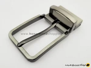 سگک کمربند زبانه دار چرخشی رنگ دودی سایز 3.5